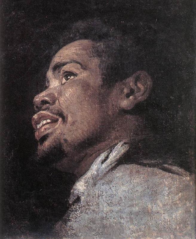 CRAYER, Gaspard de Head Study of a Young Moor dhyj China oil painting art